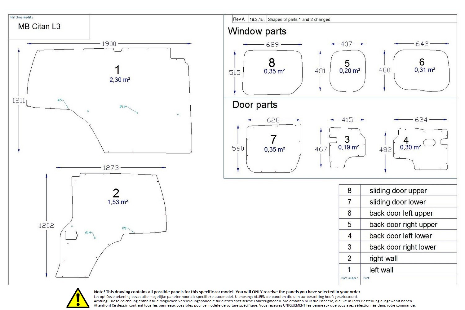 Wall liner drawing example (416236)