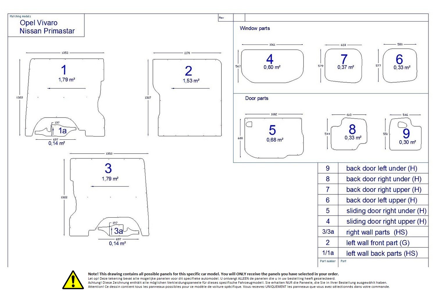 Wall liner drawing example (428580)
