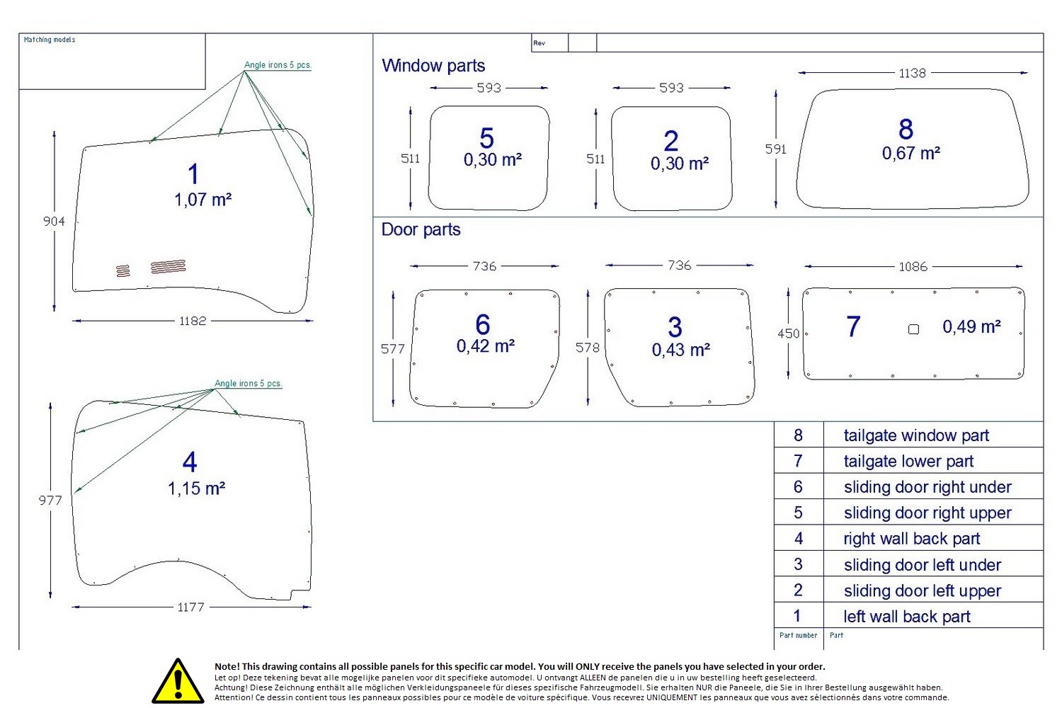 Wall liner drawing example (428971)