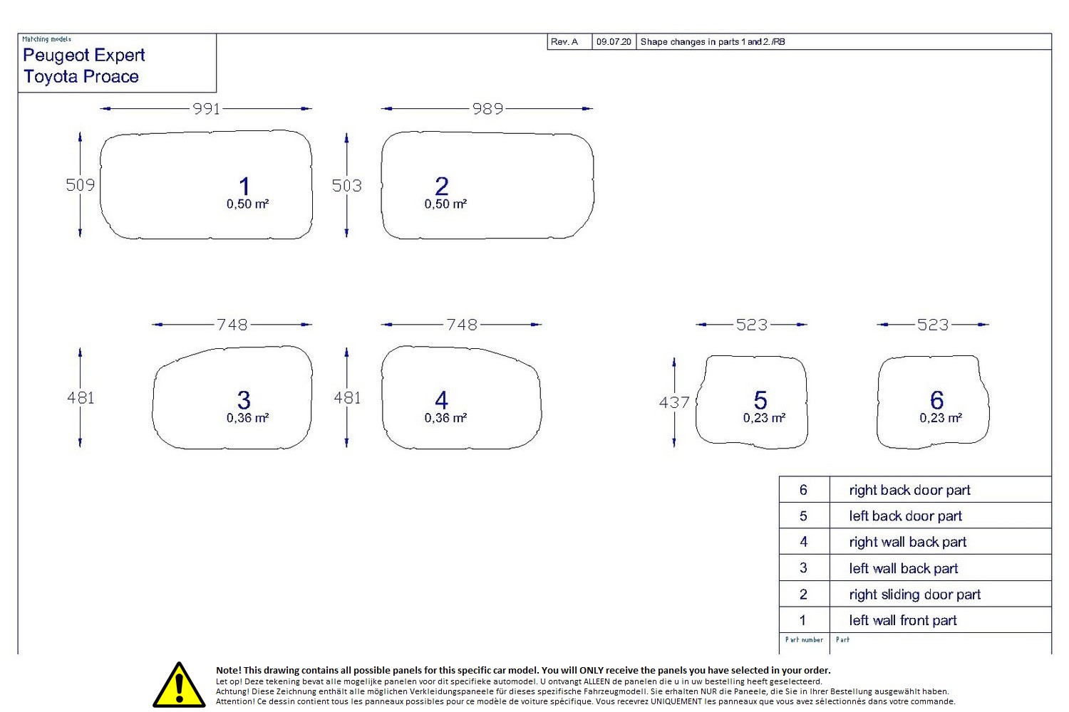 Wall liner drawing example (535704) Wall liner drawing example (535704)