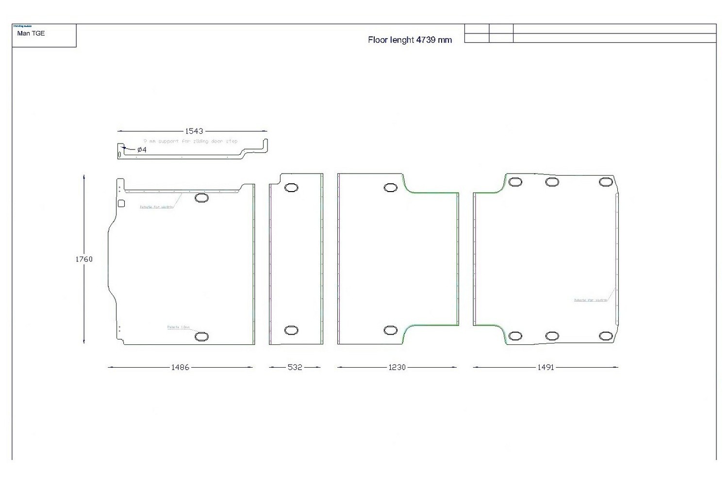 Floor Liner drawing example (559743) Floor Liner drawing example (559743)