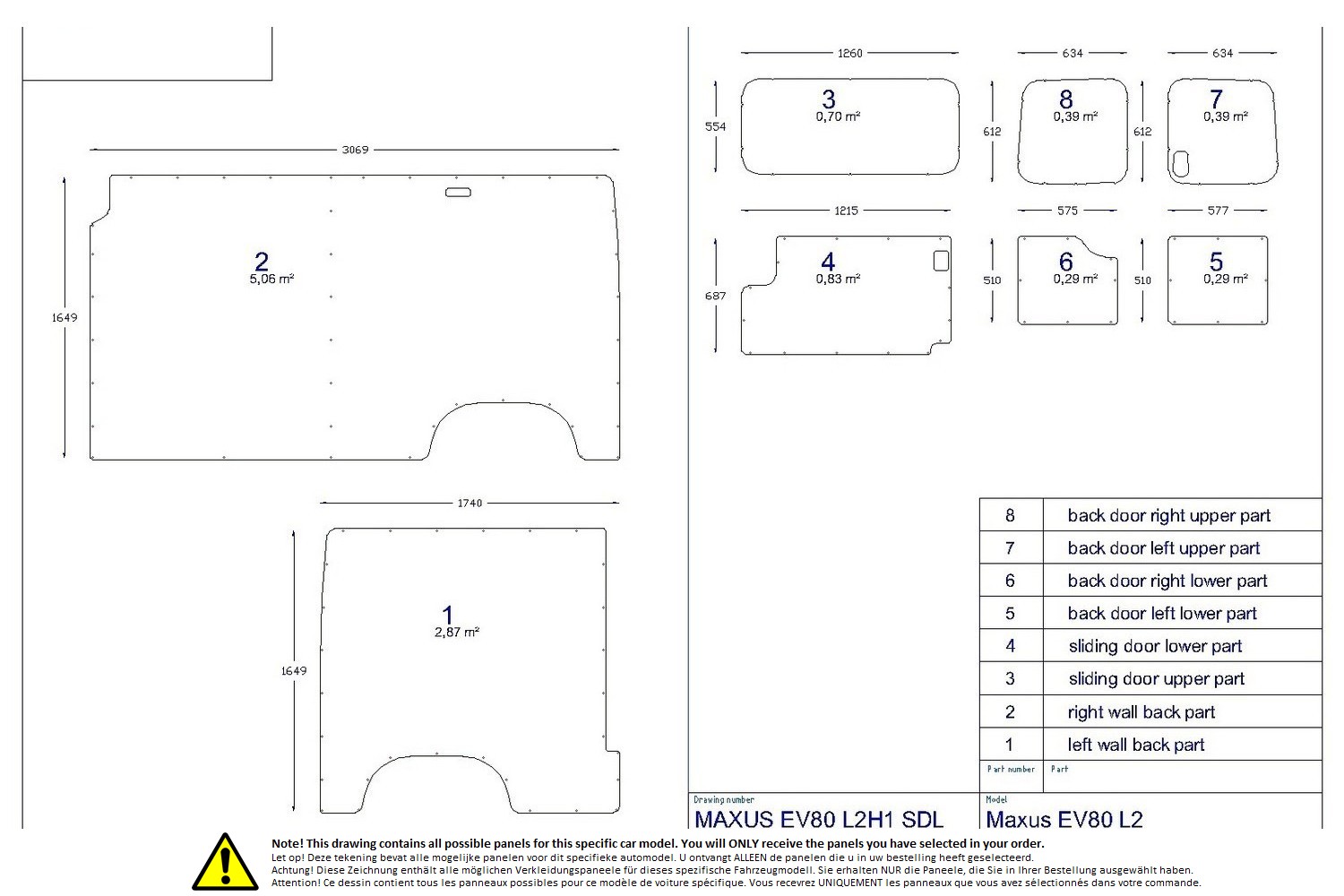 Wall liner drawing example (623068) Wall liner drawing example (623068)