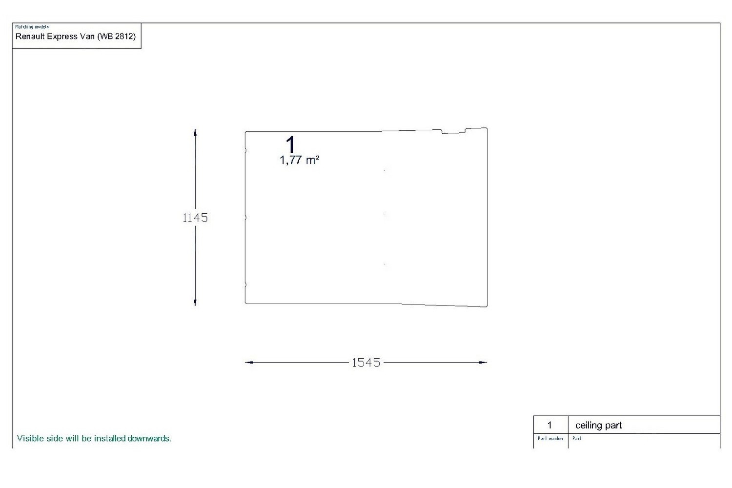 Ceiling drawing example (658386)