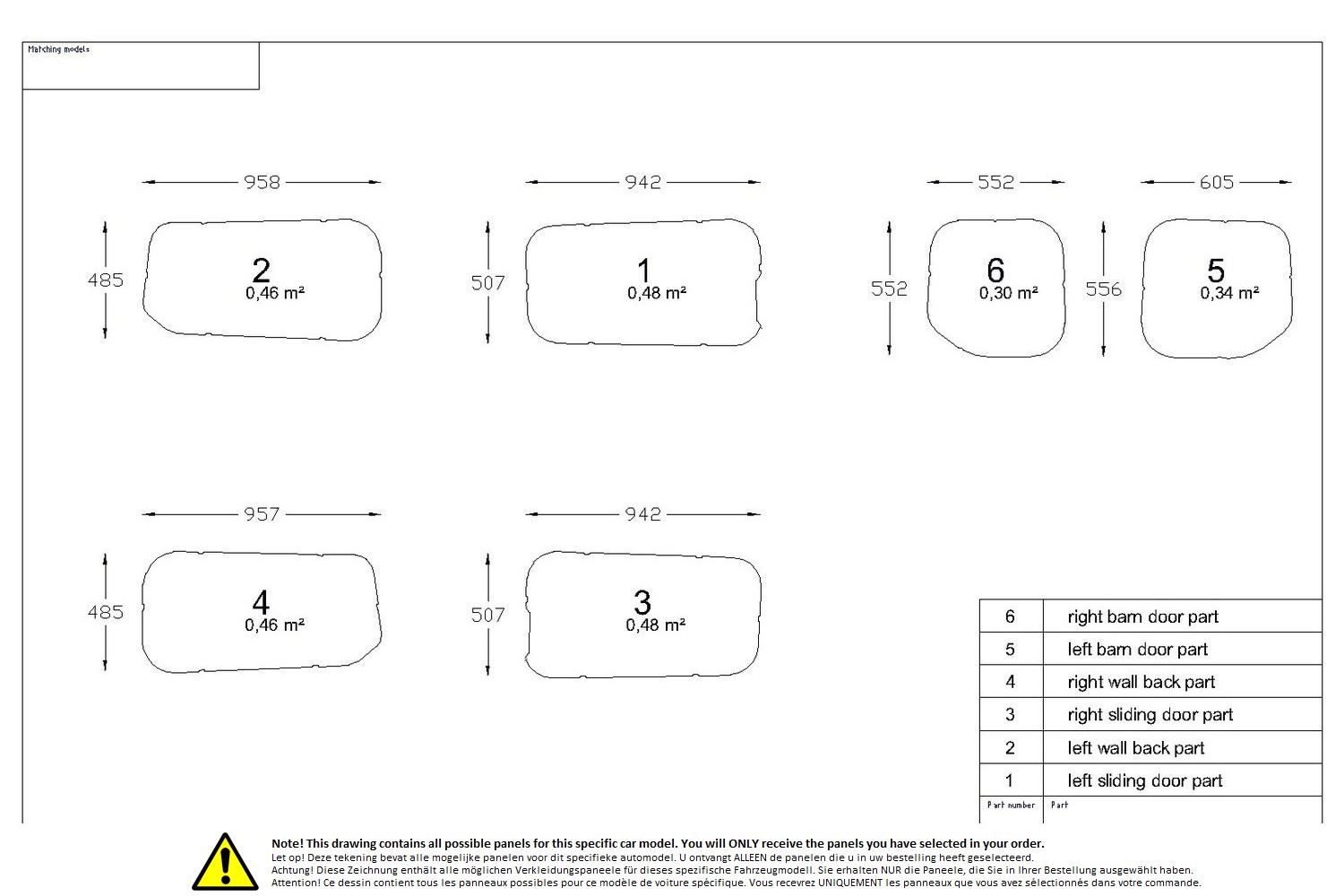Wall liner drawing example (706539) Wall liner drawing example (706539)