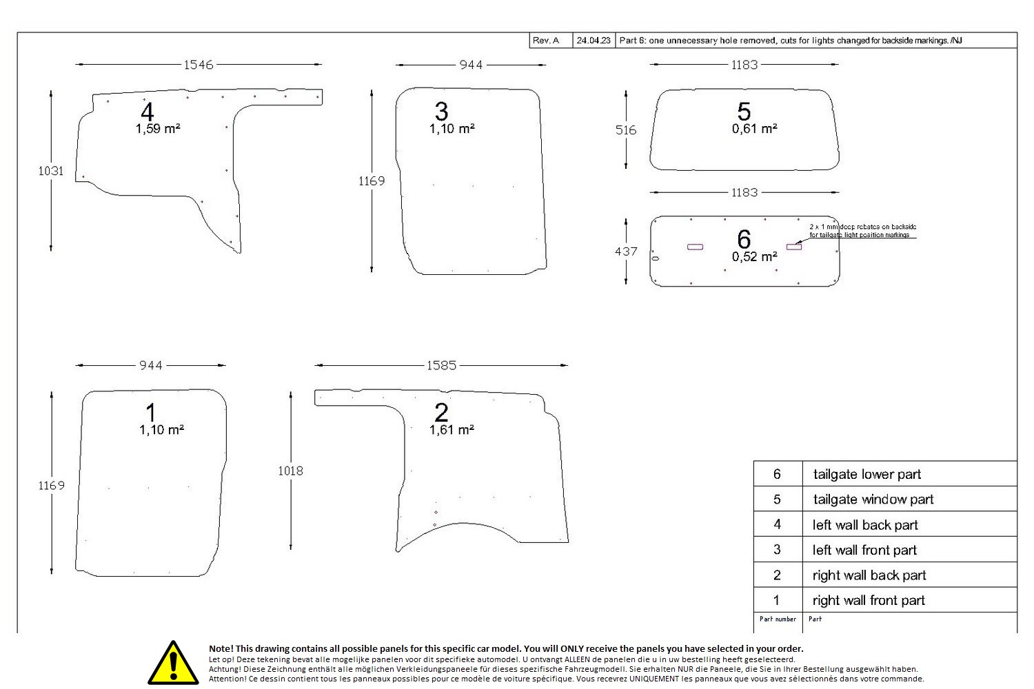 Wall liner drawing example (749256) Wall liner drawing example (749256)