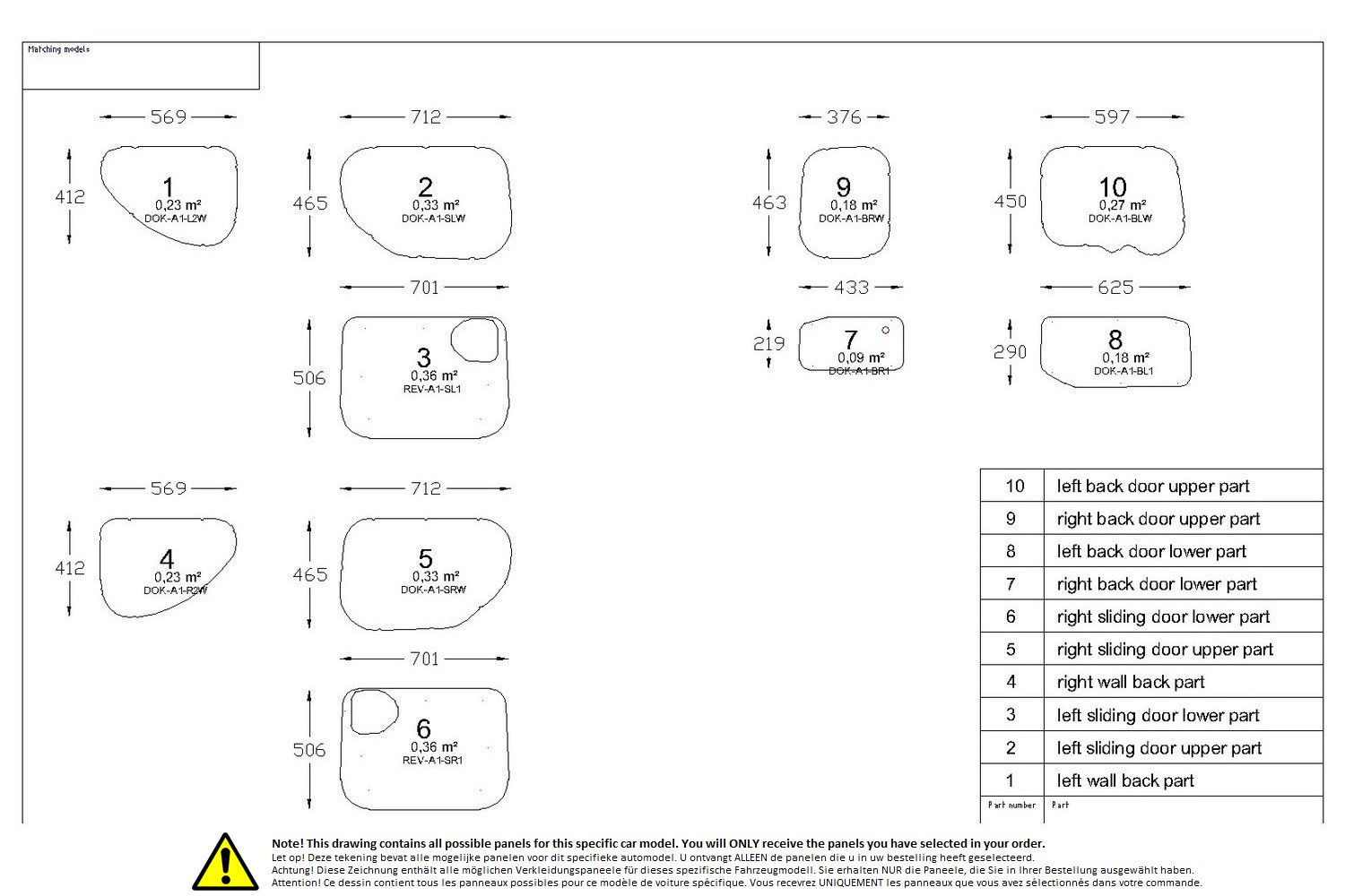 Wall liner drawing example (795837) Wall liner drawing example (795837)