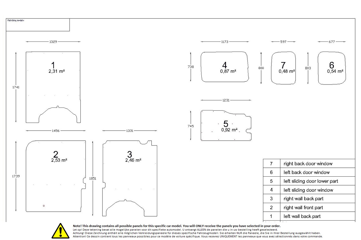 Wall liner drawing example (847093)