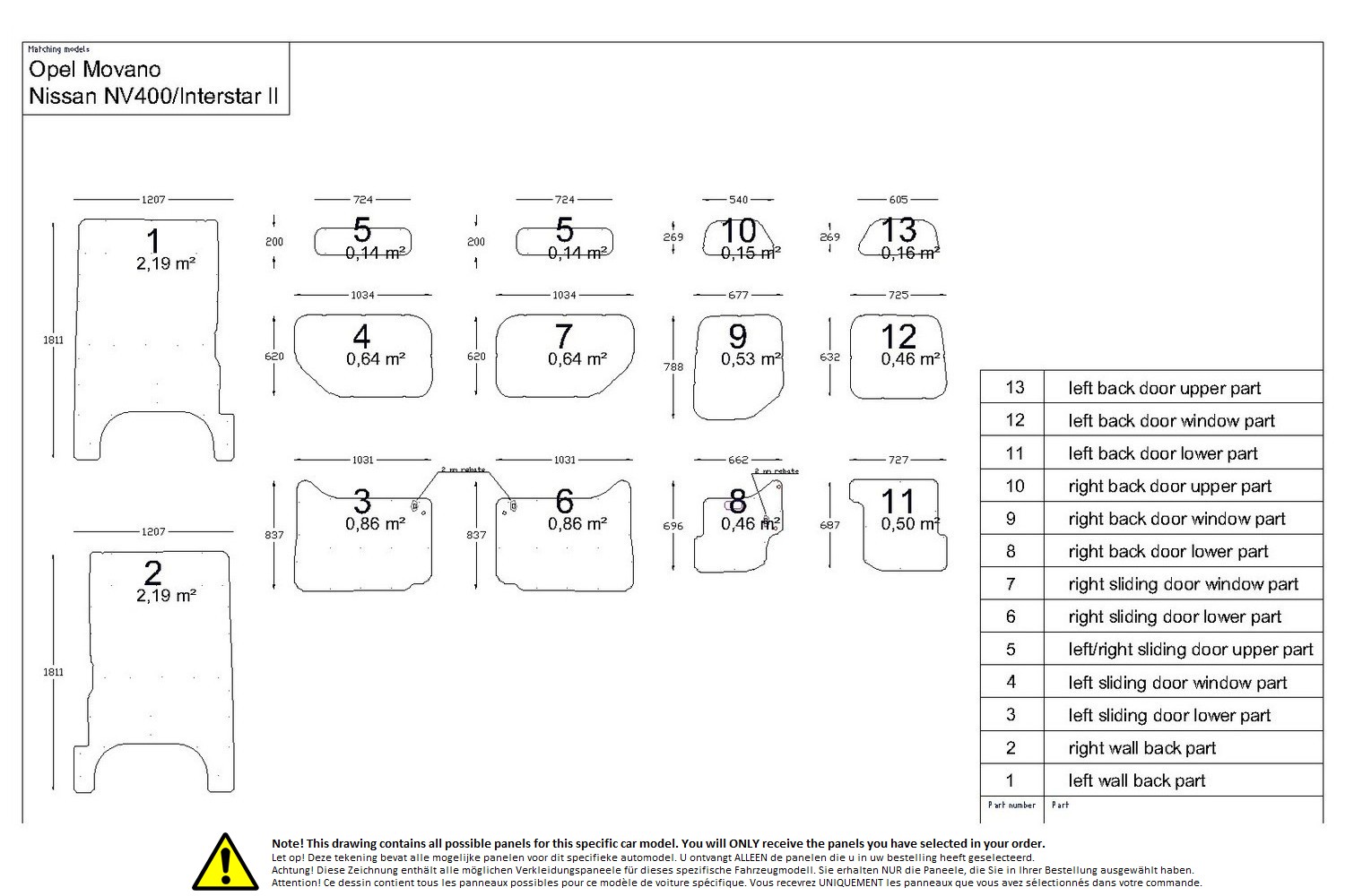 Wall liner drawing example (861637) Wall liner drawing example (861637)