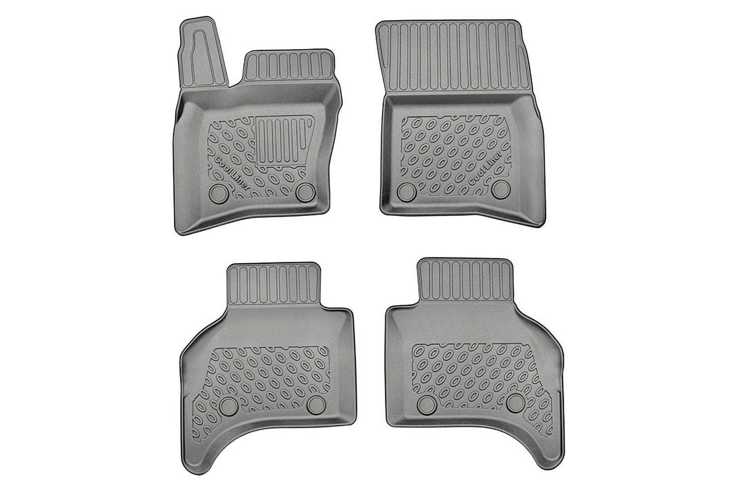Tapis convient à Land Rover Defender 110 (L663) 2020-présent Cool Liner PE/TPE caoutchouc