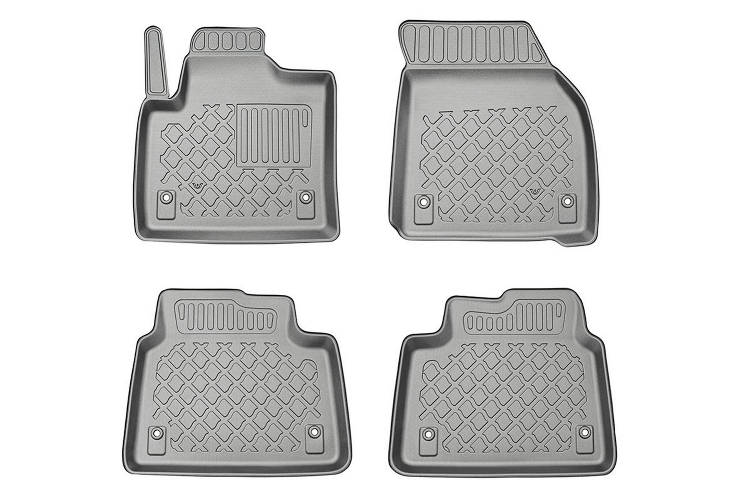 Automatten geschikt voor Land Rover Discovery Sport (L550) 2019-heden Guardliner PE/TPE rubber