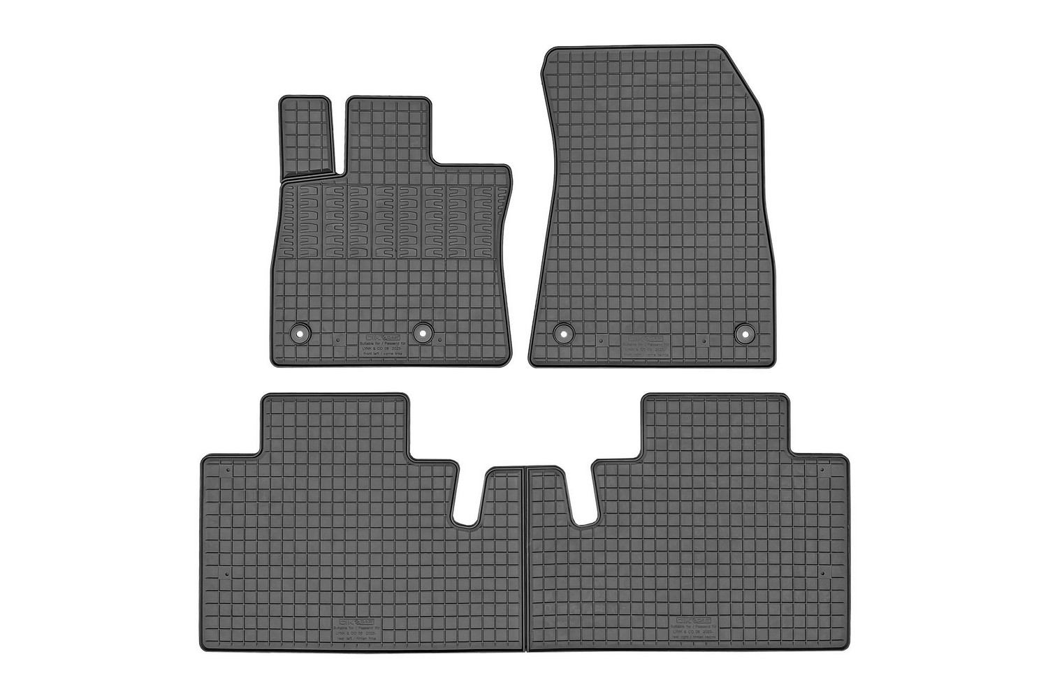 Car mats suitable for Lynk & Co 08 (DX11) 2023-present rubber