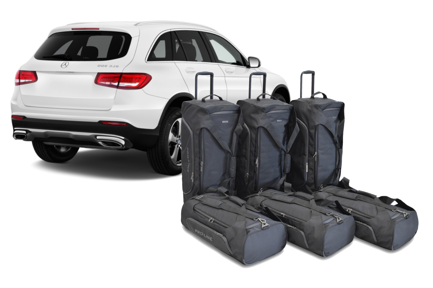 Travel bag set suitable for Mercedes-Benz GLC (X254) 2022-present Pro.Line