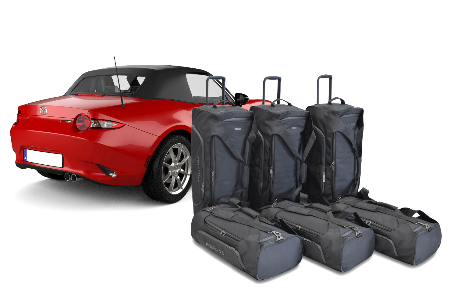 Set de sacs de voyage Mazda MX-5 (ND) 2015-présent Pro.Line
