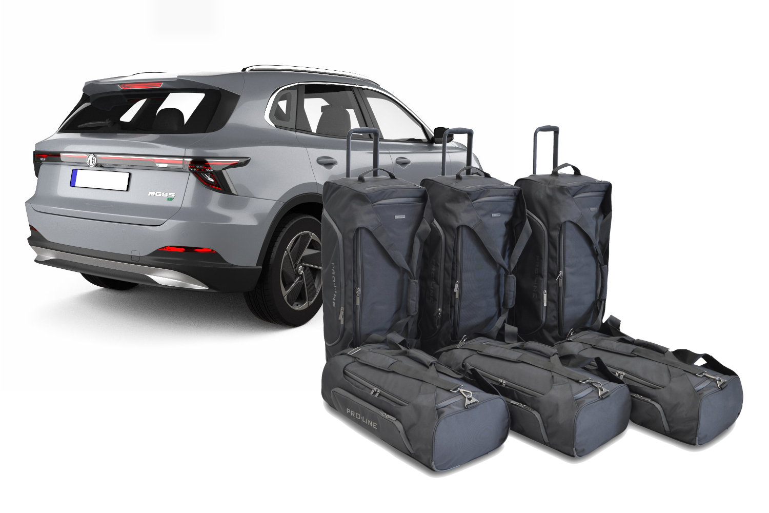 Travel bag set suitable for MG MG S5 EV 2024-present Pro.Line Travel bag set suitable for MG MG S5 EV 2024-present Pro.Line
