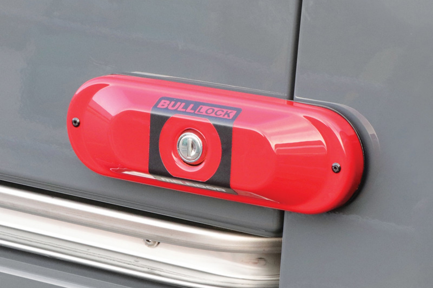 Van security lock (without drilling) suitable for Citroën Berlingo II (B9) 2008-2018 Bull-Lock Oval - sliding door