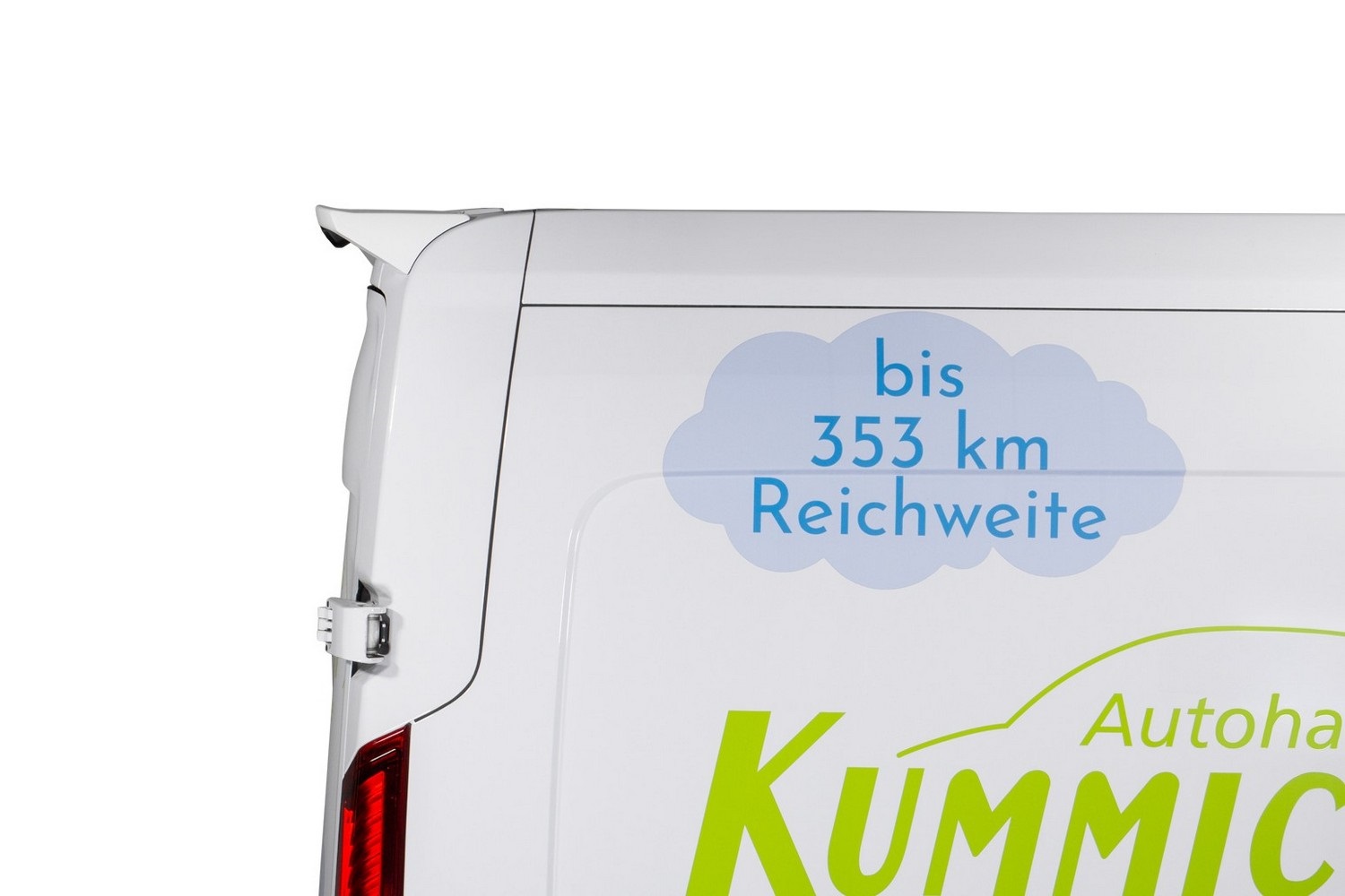 Roof spoiler suitable for Maxus eDeliver 9 2021-present PU - painted (6)