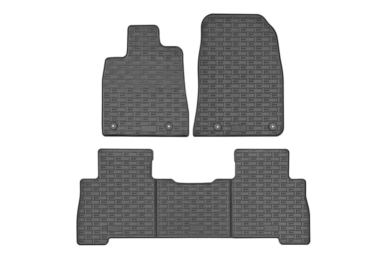 Car mats suitable for Maxus eTerron 9 2024-present pickup rubber