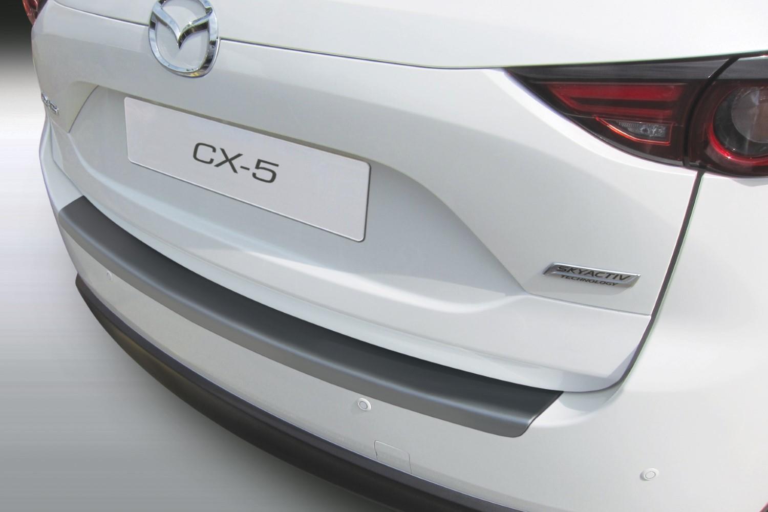 Rear bumper protector Mazda CX-5 (KF) 2017-present ABS - carbon look