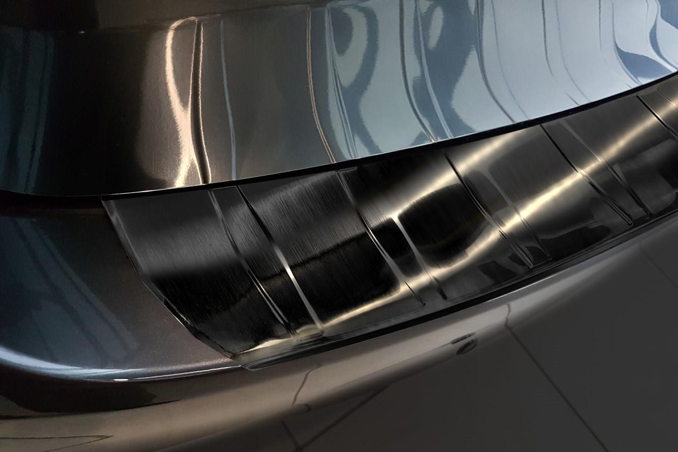 Mazda Mazda6 (GJ) 2012-> wagon rear bumper protector stainless steel black / Ladekantenschutz Edelstahl schwarz / achter bumpe Mazda Mazda6 (GJ) 2012-> wagon rear bumper protector stainless steel black / Ladekantenschutz Edelstahl schwarz / achter bumpe