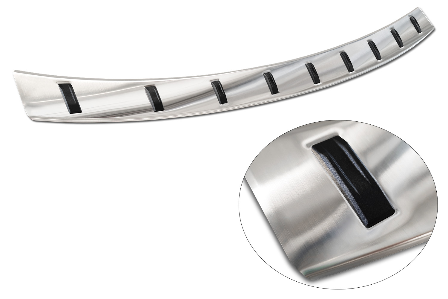 Rear bumper protector Mazda6 (GJ-GL) 2012-present wagon stainless steel - Strong (5) Rear bumper protector Mazda6 (GJ-GL) 2012-present wagon stainless steel - Strong (5)