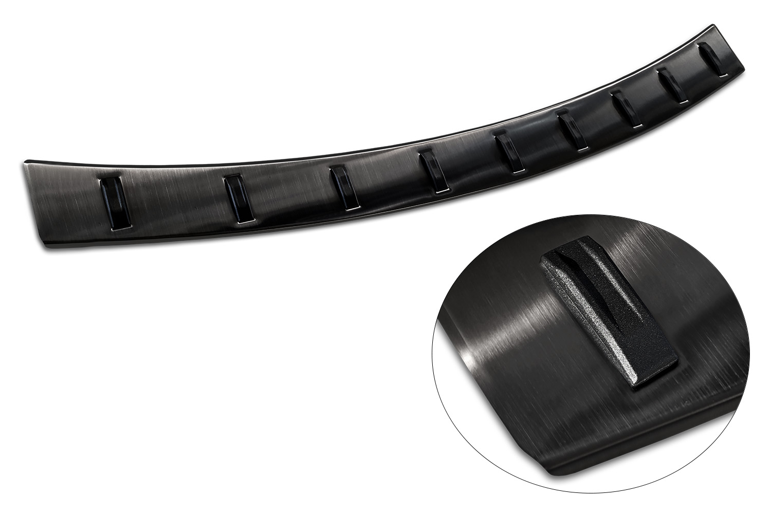 Rear bumper protector Mazda6 (GJ-GL) 2012-present wagon stainless steel anthracite - Strong (6)