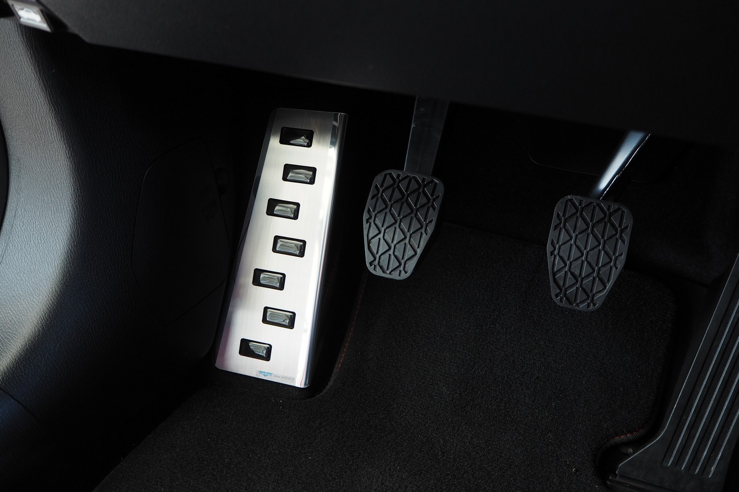 Garniture repose-pied convient à Mazda CX-3 2015-2022 acier inox brossé