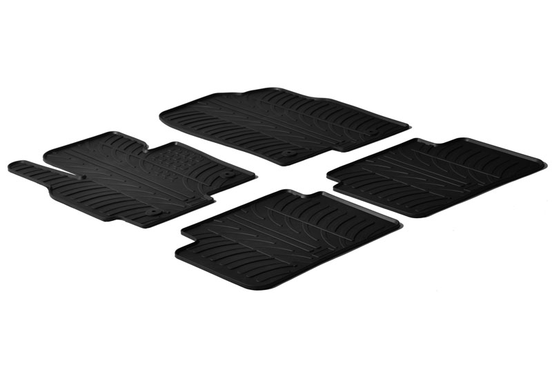 Fußmatten passend für Mazda CX-5 (KE) 2012-2017 Rubbasol Gummi