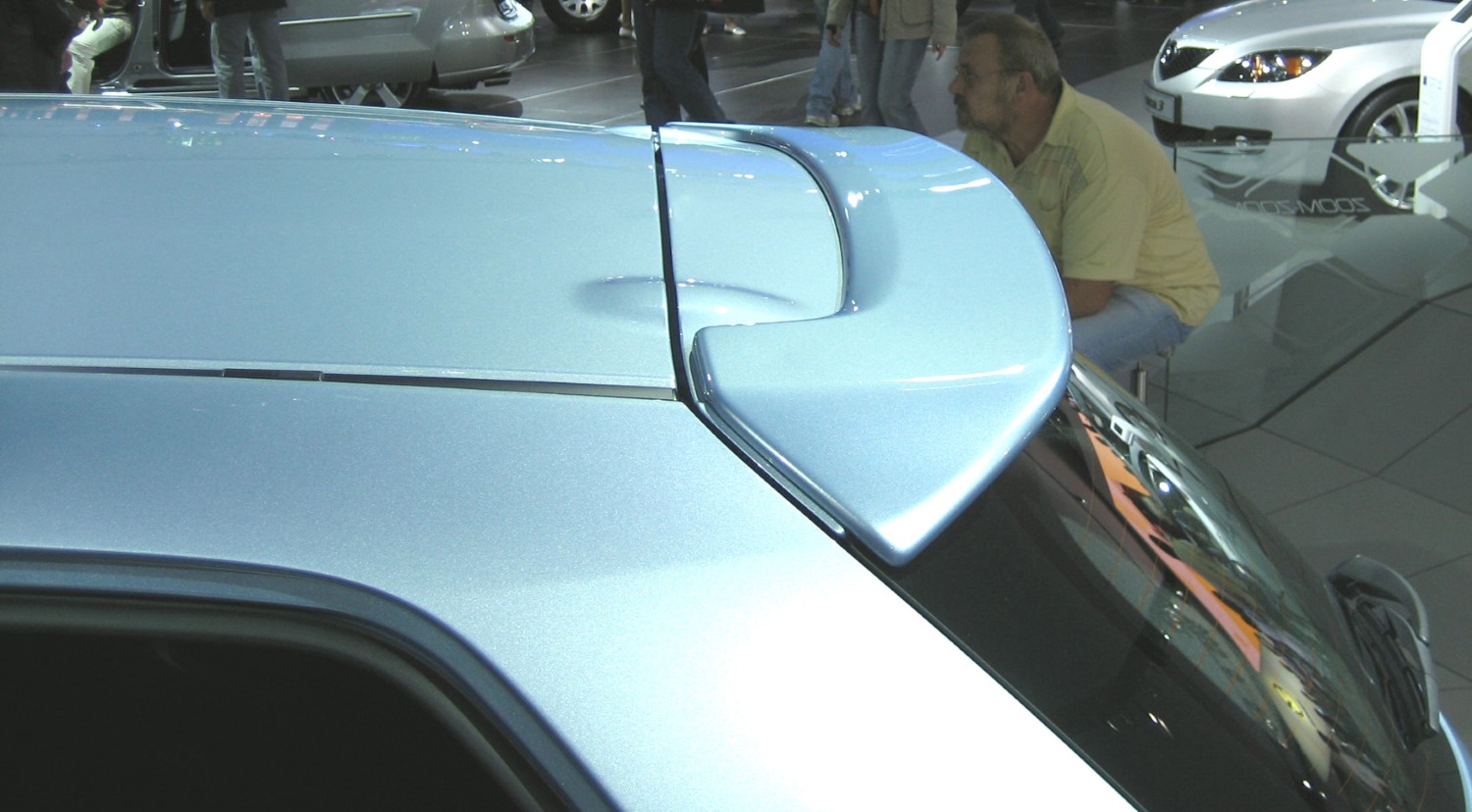Dakspoiler Mazda2 (DE) 2007-2014 3 & 5-deurs hatchback