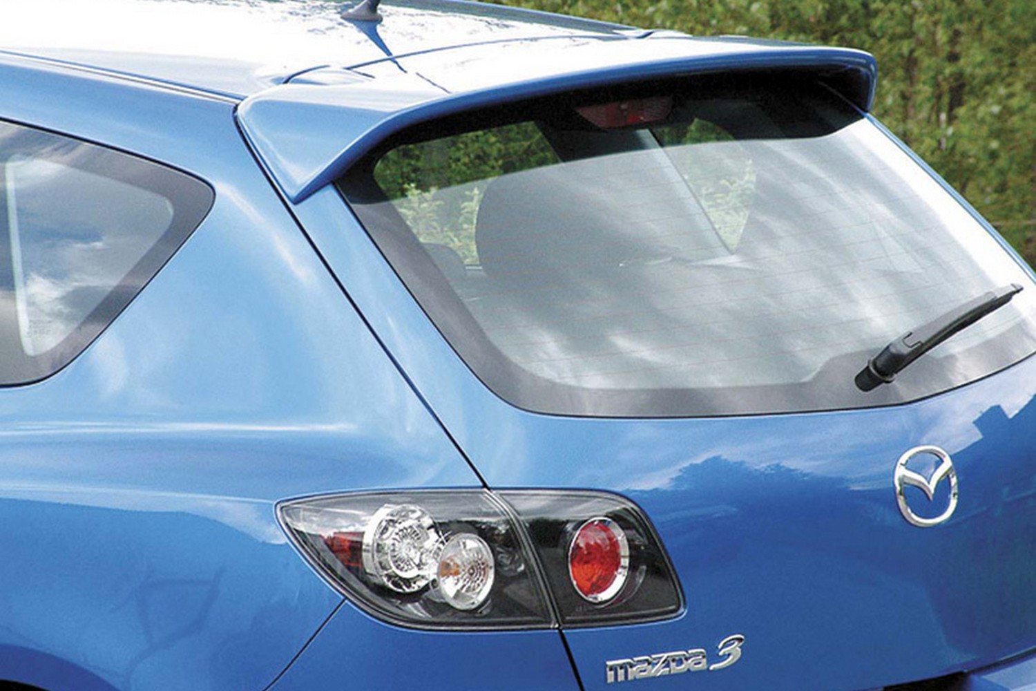 Roof spoiler Mazda3 (BK) PU