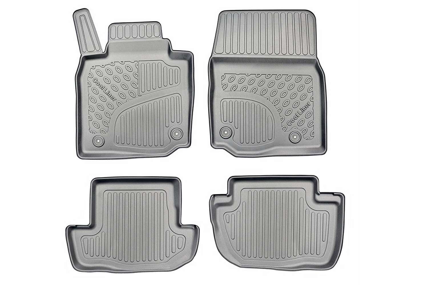 Tapis convient à Mazda MX-30 (DR) 2020-présent Cool Liner PE/TPE caoutchouc Tapis convient à Mazda MX-30 (DR) 2020-présent Cool Liner PE/TPE caoutchouc