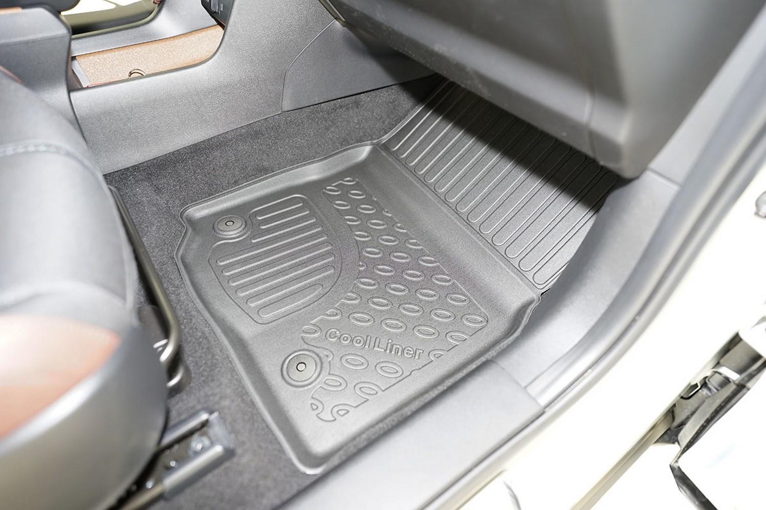 AZUGA Auto-Fußmatten Hohe Gummi-Fußmatten passend für Mazda MX-30