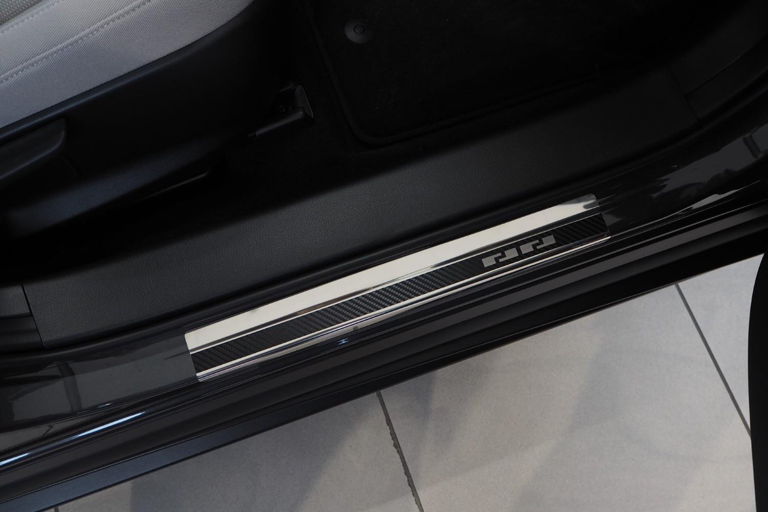 Instaplijsten geschikt voor Mazda CX-30 (DM) 2019-heden RVS - carbon folie