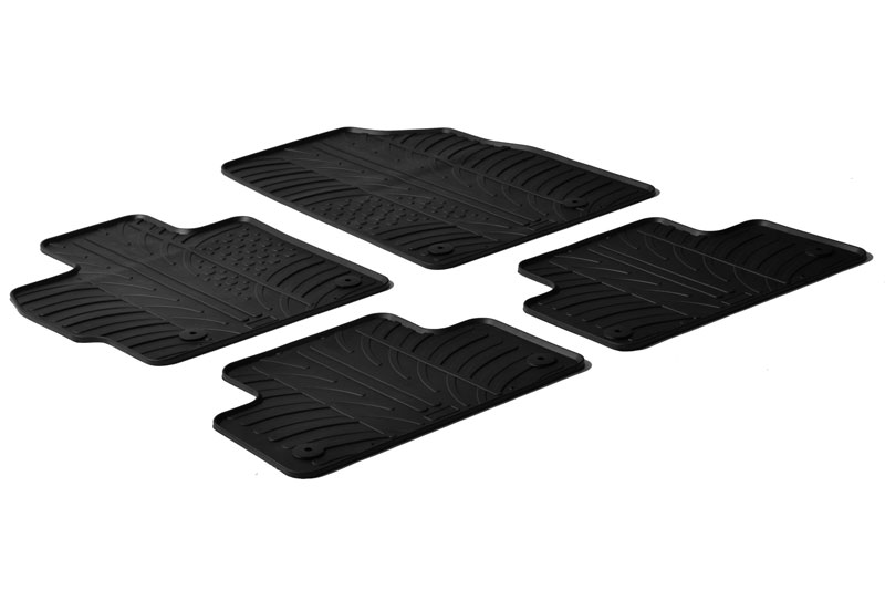 Fußmatten passend für Mazda CX-7 2006-2012 Rubbasol Gummi