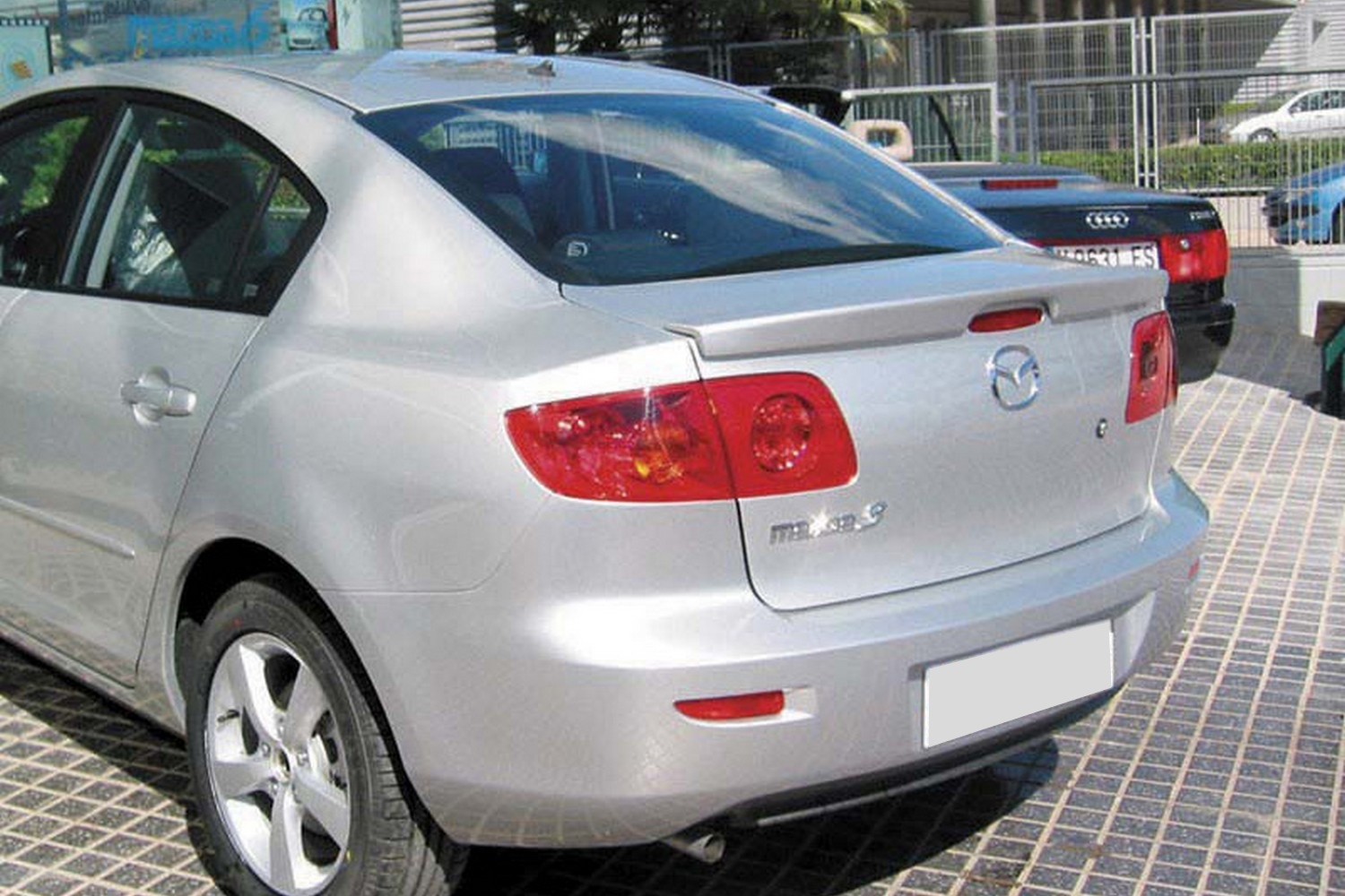 Roof spoiler Mazda3 (BK) PU