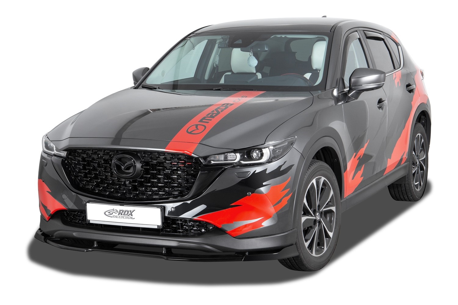 Front spoiler Vario-X suitable for Mazda CX-5 (KF) 2021-2025 PU - painted (2) Front spoiler Vario-X suitable for Mazda CX-5 (KF) 2021-2025 PU - painted (2)