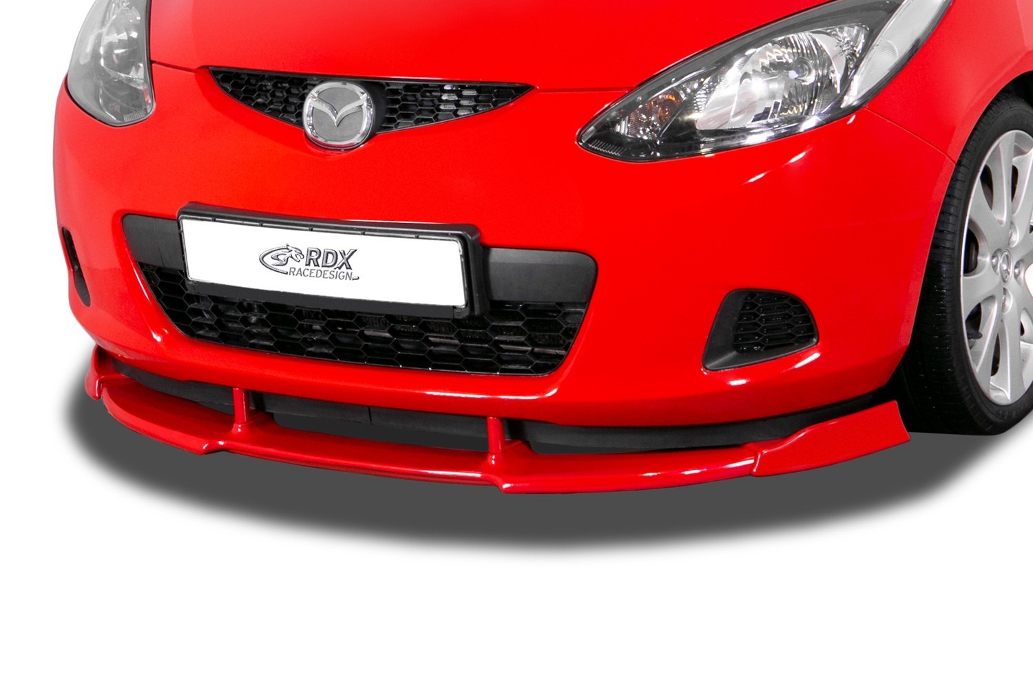 Front spoiler Vario-X Mazda2 (DE) 2007-2010 3 & 5-door hatchback PU