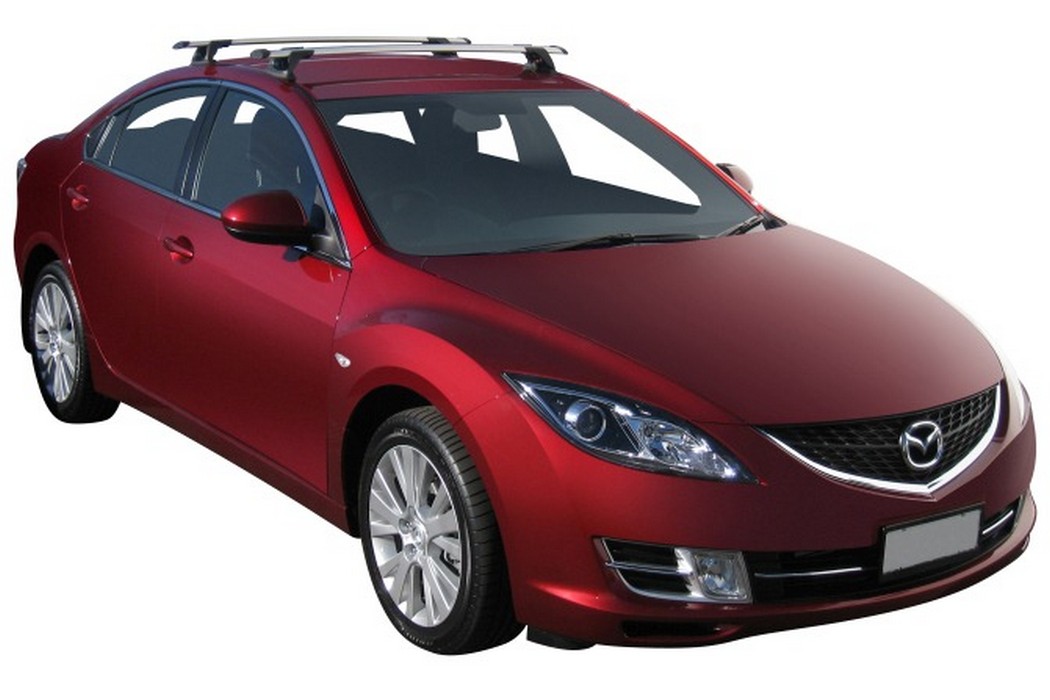 Roof bars Mazda6 GH Yakima silver CarParts Expert