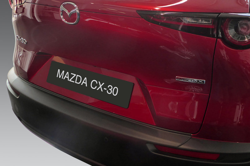 Ladekantenschutz Mazda CX-30 (DM) Edelstahl matt anthrazit