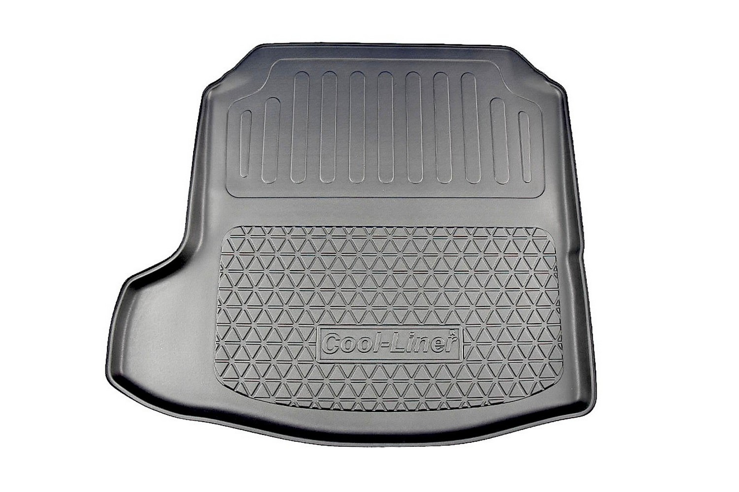 Tapis de coffre convient à Mazda3 (BP) 2019-présent 4 portes tricorps Cool Liner antidérapant PE/TPE caoutchouc