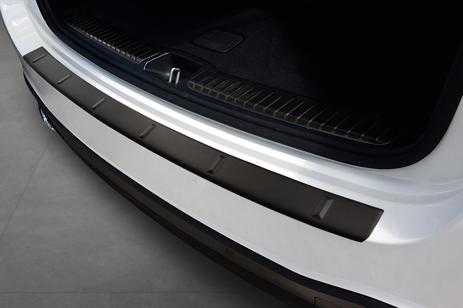 Bumperbeschermer geschikt voor Mercedes-Benz GLE (V167) 2019-2023 RVS mat zwart