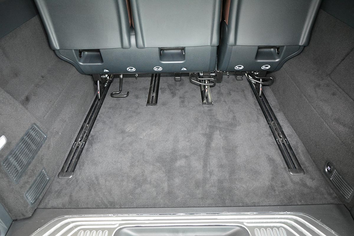 Boot mat MercedesBenz VClass (W447) PE/TPE CarPartsExpert