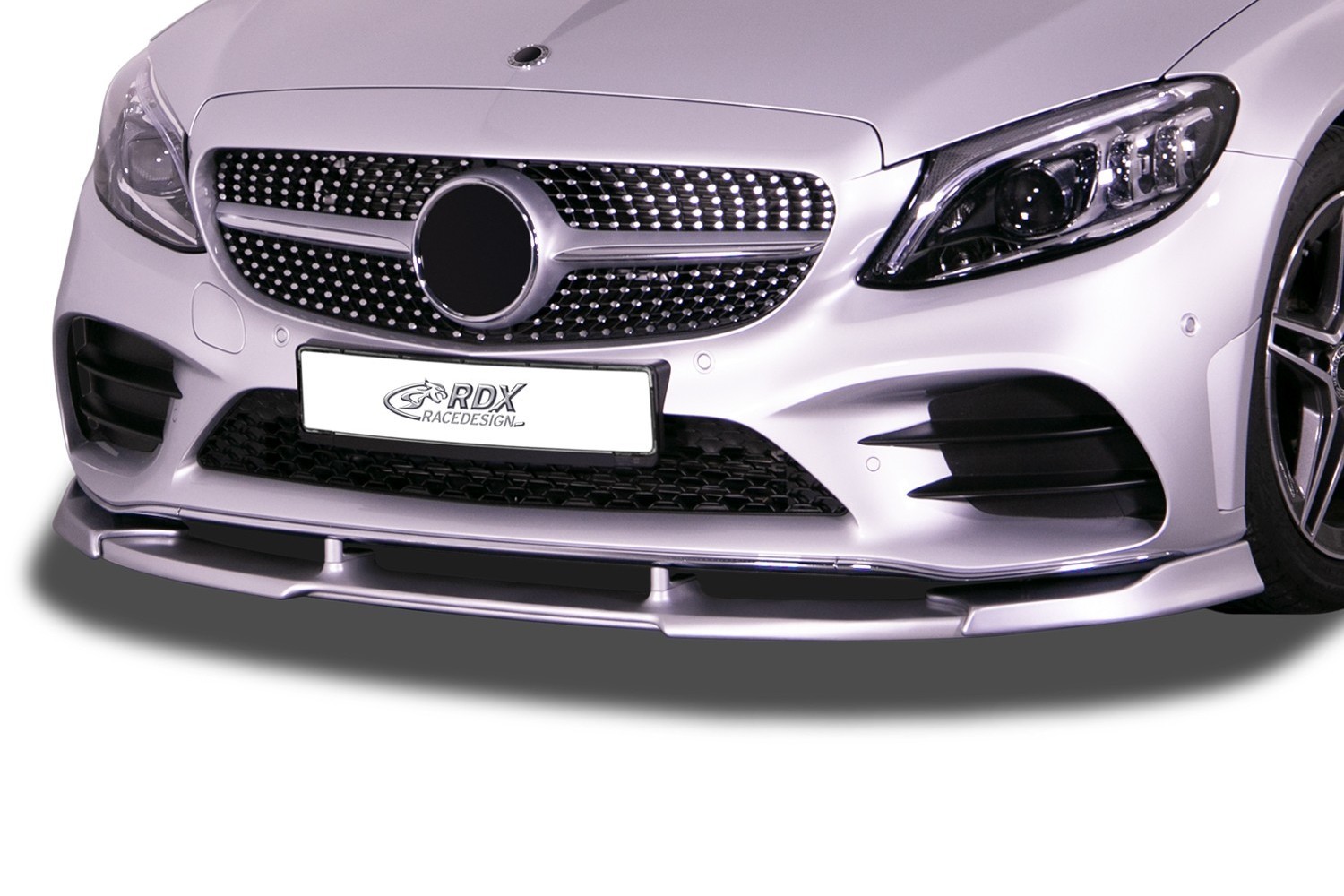 Spoiler avant convient à Mercedes-Benz Classe C (W205) 2018-2021 4 portes tricorps Vario-X PU