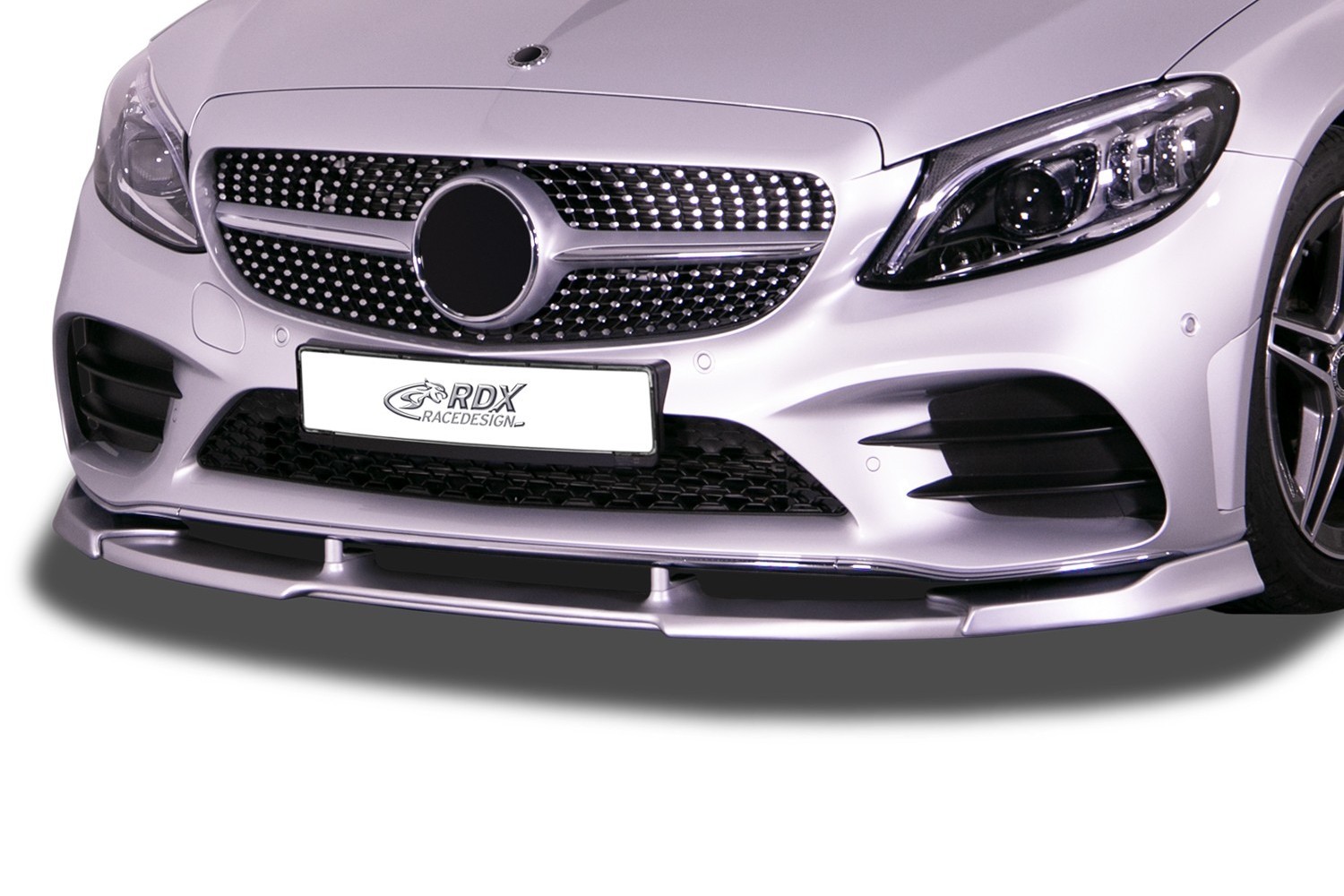 Front spoiler Mercedes-Benz C-Class (W205) 2018-2021 4-door saloon Vario-X PU