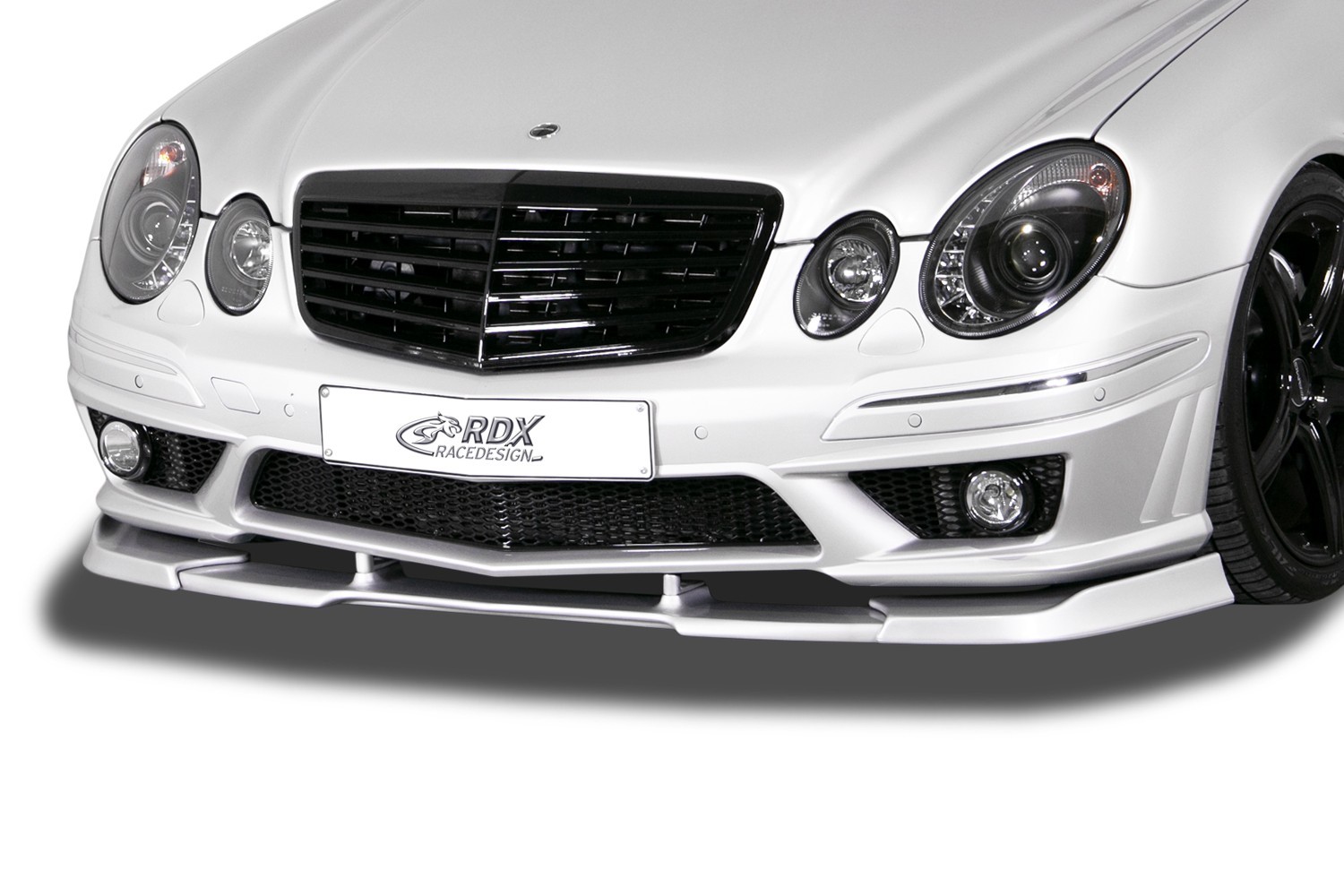 Spoiler avant convient à Mercedes-Benz Classe E (W211) 2006-2009 4 portes tricorps Vario-X PU