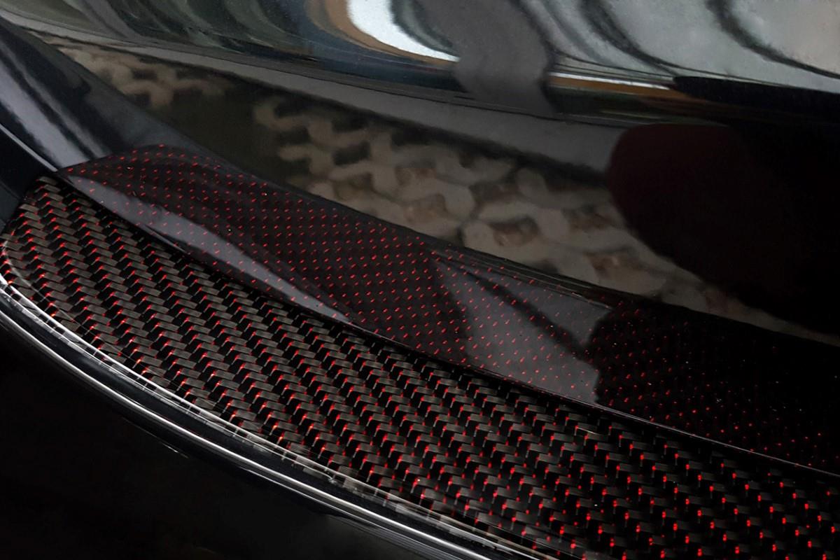 Echtes 3D Karbon Heckstoßstangenschutz passend für Mercedes E-Klasse W213  Kombi 2016- - 32,04 EUR