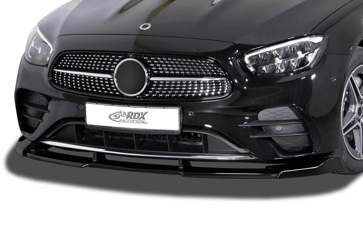 Spoiler avant convient à Mercedes-Benz Classe E (W213) 2016-2023 4 portes tricorps Vario-X PU
