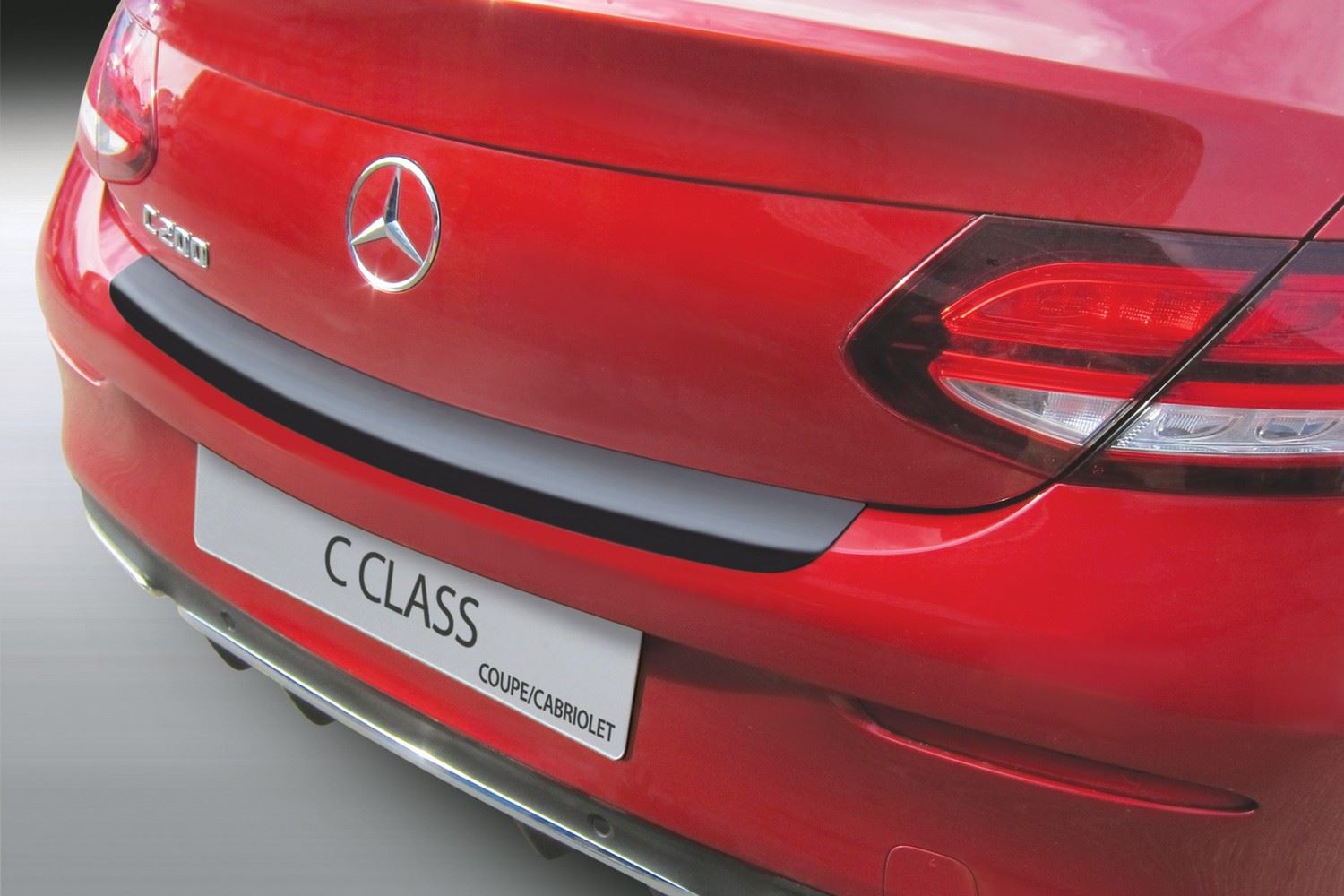 Ladenkantenschutz Mercedes Benz C Klasse Coupe C205 Cabrio A205 Silber Car Parts Expert