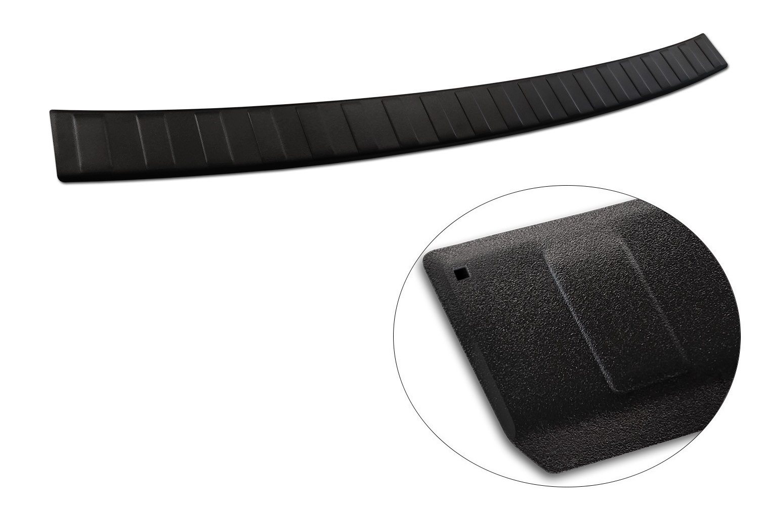 Rear bumper protector Mercedes-Benz GLC (X253) 2015-2022 stainless steel anthracite matt (5)