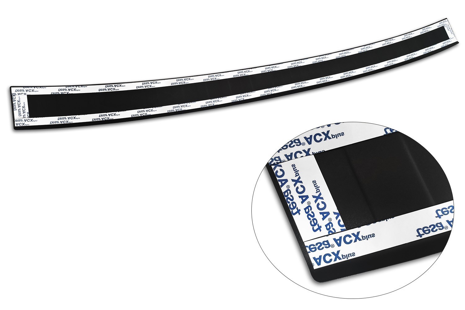 Rear bumper protector Mercedes-Benz GLC (X253) 2015-2022 stainless steel anthracite matt (6)