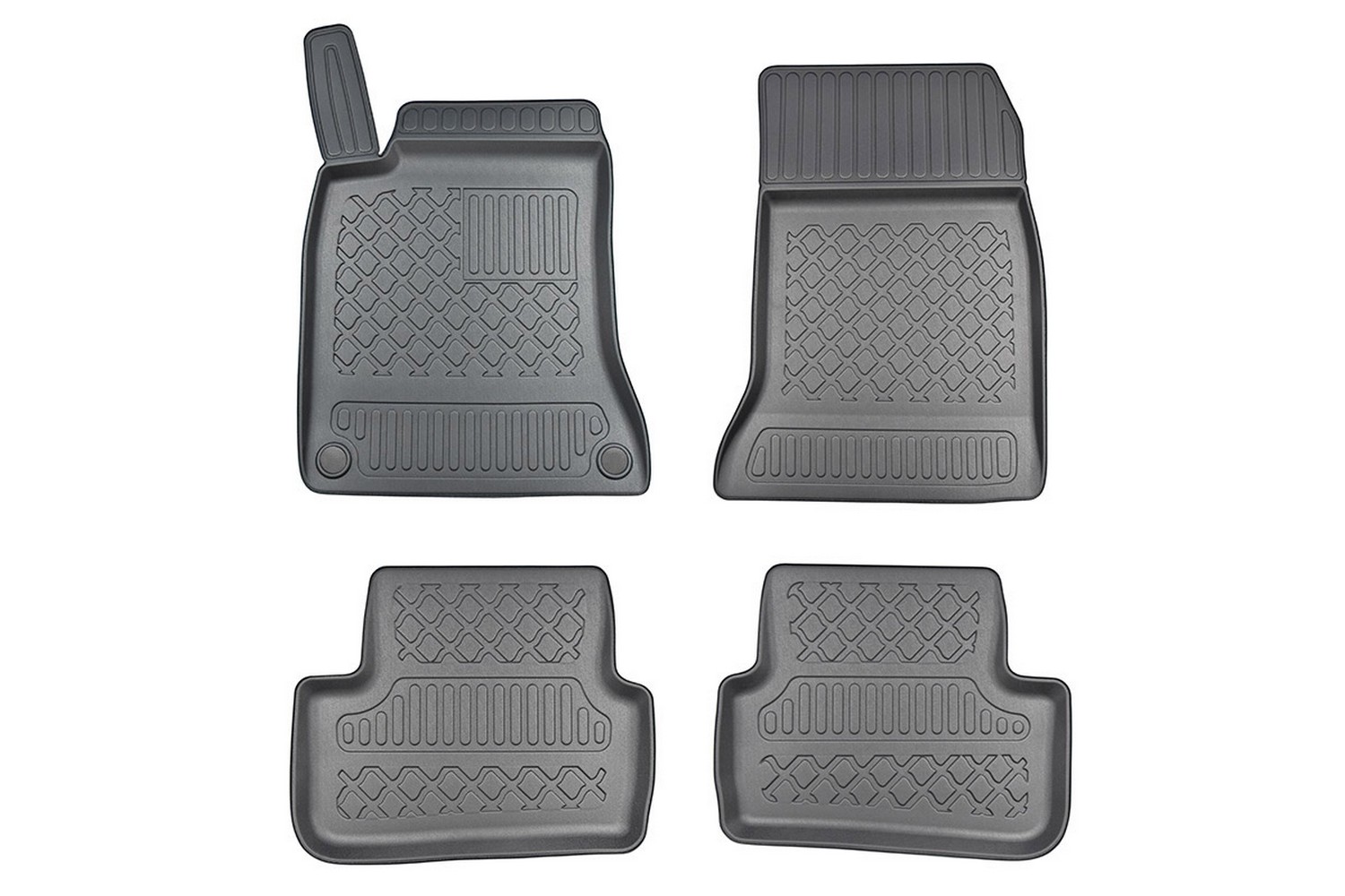 Automatten geschikt voor Mercedes-Benz CLA (C117) 2013-2019 Guardliner PE/TPE rubber